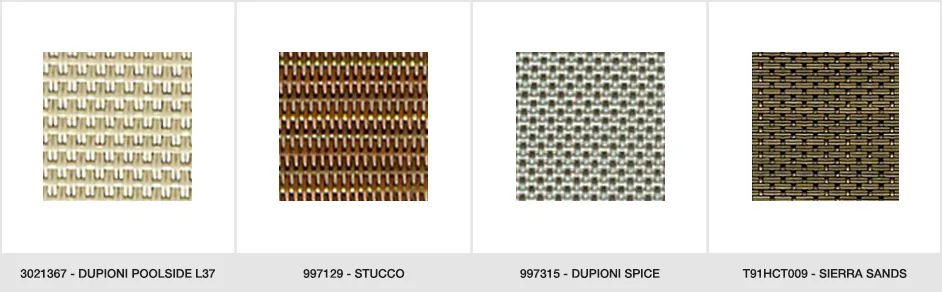 Sling material color reference