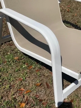 Sling chair after restoration